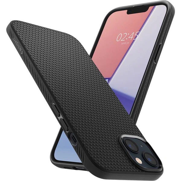Spigen Liquid Air kryt iPhone 14 černý - Pouzdra - Obrázek QC3H300401