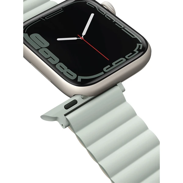 UNIQ Revix oboustranný řemínek pro Apple Watch 42/41/40/38mm Sage (šedolozený/béžový) - Řemínky - Obrázek QC3WF00101