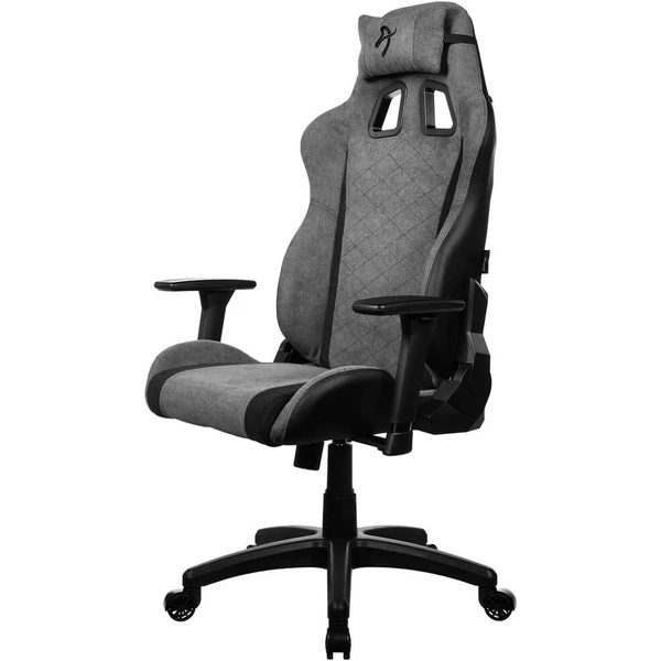 AROZZI AVANTI Soft Fabric herní židle šedá - Židle - Obrázek QC4D000O01