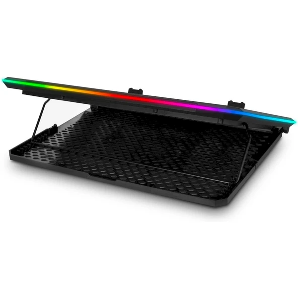 EVOLVEO Ania 9 RGB nastavitelný podstavec pro notebook - Chladící podložky - Obrázek QCBJ000K01