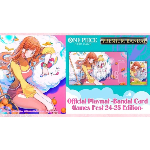 Hrací podložka One Piece - Bandai Card Games Fest 2024/25 Edition - Podložky - Obrázek QCUG000K01