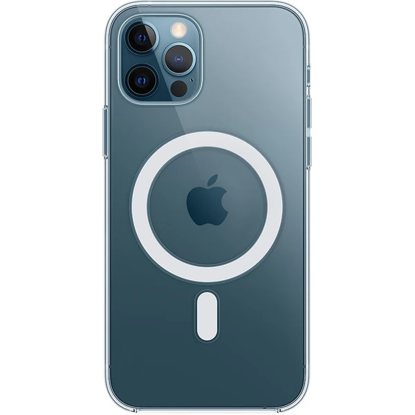 Apple průhledný kryt s MagSafe iPhone 12/ 12 Pro čirý - Pouzdra - Obrázek QDJD500301