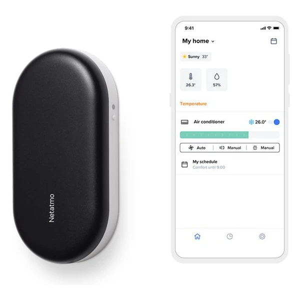 Netatmo Smart AC Controller inteligentní ovládání klimatizace - Termostaty - Obrázek QDP3000K01