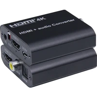 PremiumCord HDMI 4K Audio extractor s oddělením audia na stereo jack, SPDIF Toslink, RCA - Ostatní