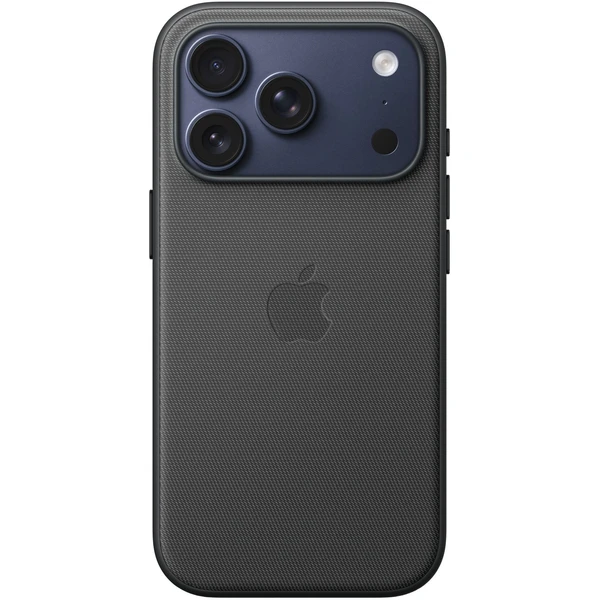 Apple kryt z tkaniny TechWoven s MagSafe na iPhone 17 Pro černý - Pouzdra - Obrázek QDWI000K01