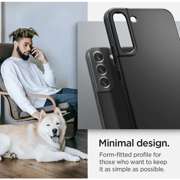 Spigen Thin Fit kryt Samsung Galaxy S22 černý - Pouzdra - Obrázek QE5C100501