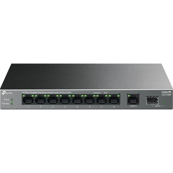 TP-Link LS1210GP gigabitový switch - Switche - Hlavní obrázek