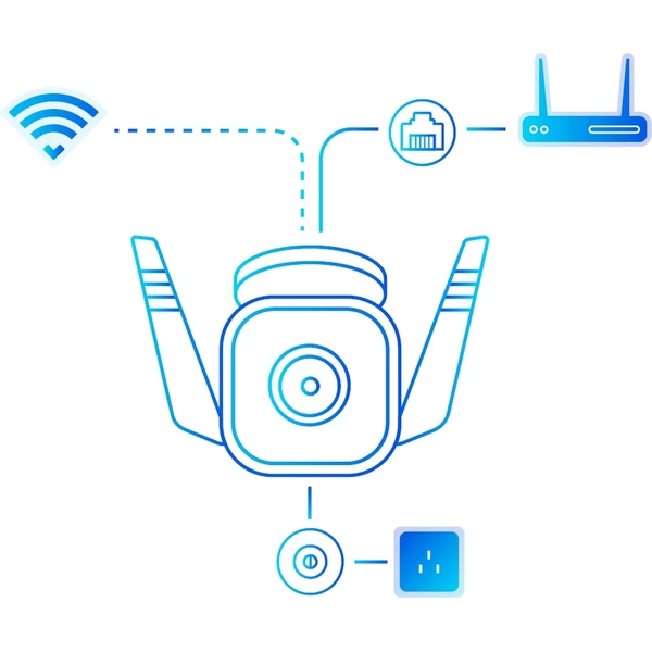TP-Link Tapo TC65 bílá - IP kamery - Obrázek QEF5000J01