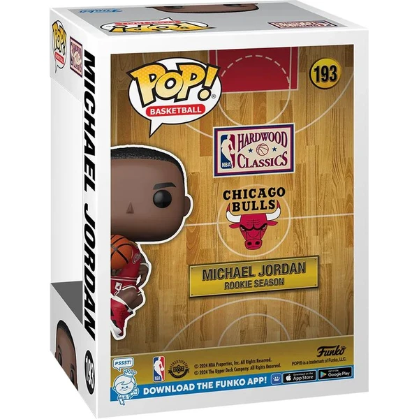 Funko POP! #193 Sports: NBA Basketball Chicago Bulls - Michael Jordan (Rookie Season) - Funko POP! - Obrázek QEMA000K01