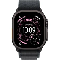 Apple Watch Ultra 3 (2025) 49mm Černý titan s černým alpským tahem S - Chytré hodinky