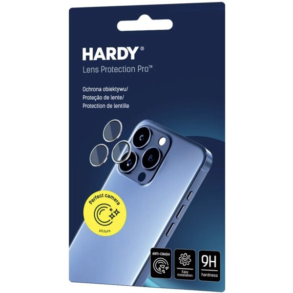 3mk Hardy Lens Protection Pro skla na fotoaparát Apple iPhone 16/16 Plus růžová