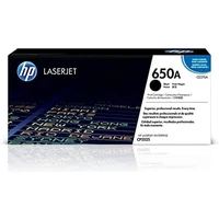 HP CE270A č. 650A Černá originální - Tonery