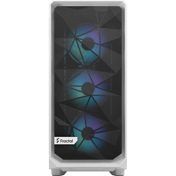 Fractal Design Meshify 2 Compact RGB TG skříň bílá - Počítačové skříně - Obrázek QF84000601