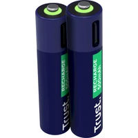Trust USB-C dobíjecí baterie AAA - 2ks - Baterie