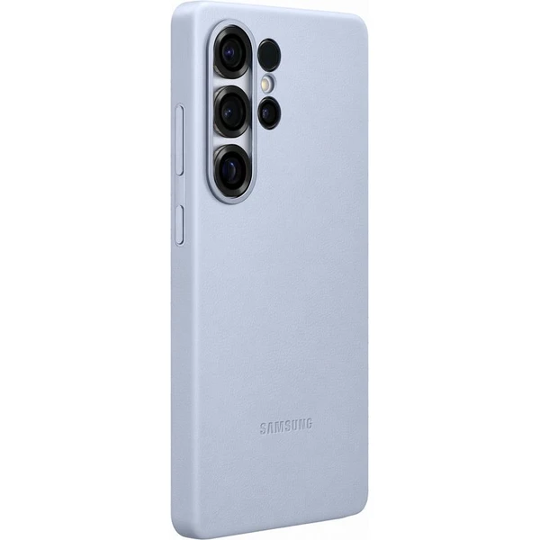 Samsung Kindsuit Case kryt z veganské kůže Galaxy S25 Ultra světle modrý - Pouzdra - Obrázek QFCC000J01