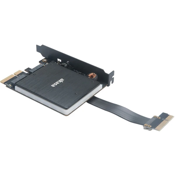 Akasa duální RGB adaptér M.2 SSD do PCIe x4 (AK-PCCM2P-04) - Řadiče - Obrázek QG6X600301