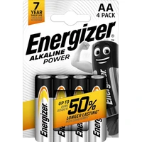 Energizer LR6 Alkaline Power AA baterie - 4ks - Baterie