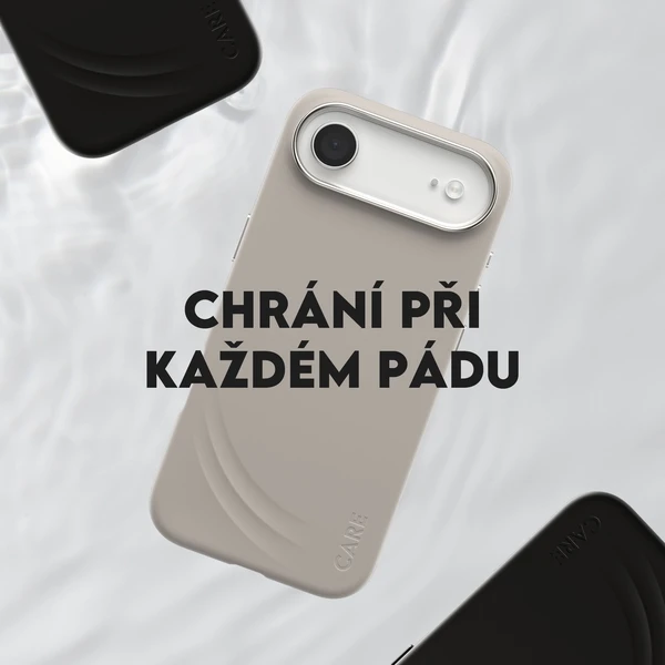 PanzerGlass® CARE Flow kryt s MagSafe Apple iPhone Air Vanilla - Pouzdra - Obrázek QGDH000K01