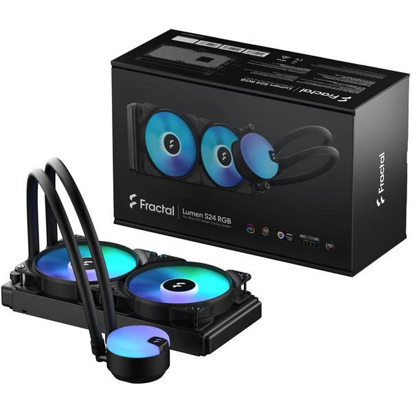 Fractal Design Lumen S24 v2 RGB vodní chlazení - Chladiče - Obrázek QGH8G00101