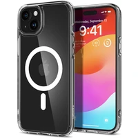 Spigen Ultra Hybrid MagFit kryt iPhone 15 bílý - Pouzdra