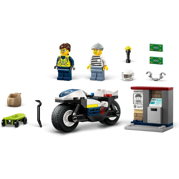 LEGO City 60455 Honička na policejní motorce - LEGO - Obrázek QH5G000K01