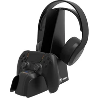 SNAKEBYTE PS5 Dual Charge 5 & Headset Stand black - Nabíječky