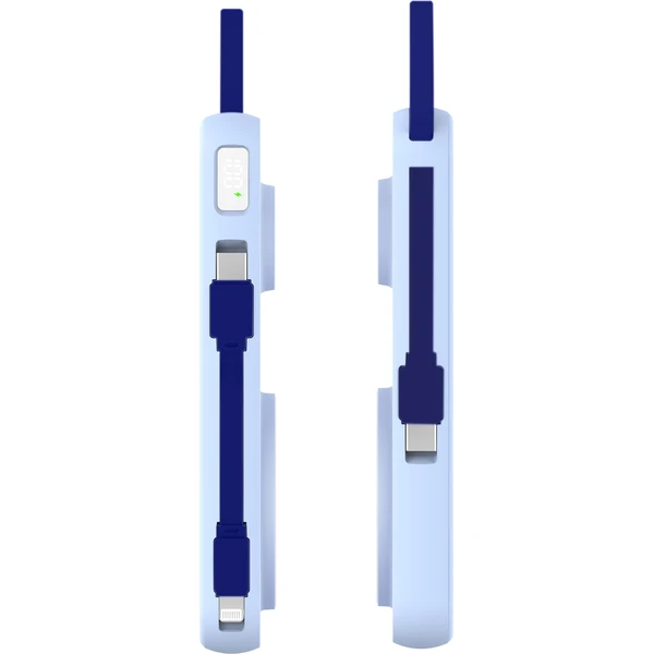 3mk PastelUp Powerbanka 10000 mAh 22.5W USB modrá - Powerbanky - Obrázek QIPA000L01