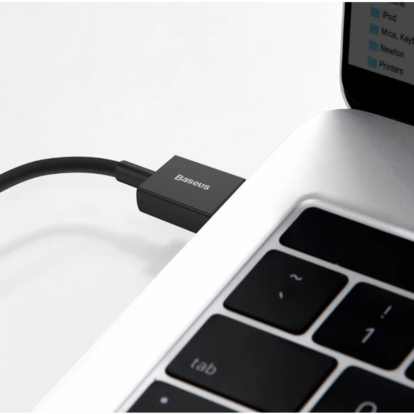 Baseus Superior USB-A/Lightning napájecí kabel 1m černý - Kabely a redukce - Obrázek QIPIF00101