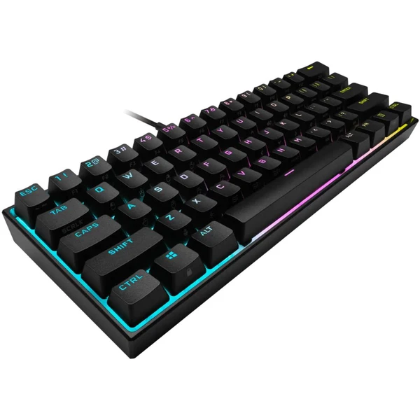 Corsair K65 RGB Mini Cherry MX Speed US - Klávesnice - Obrázek QJKE100501
