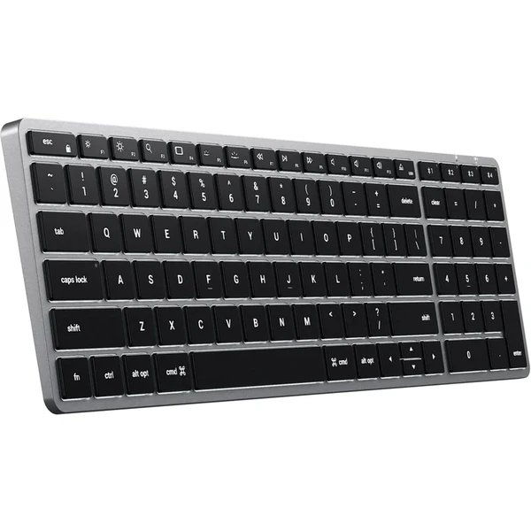 Satechi SLIM X2 Slim bezdrátová klávesnice US vesmírně šedá - Klávesnice - Obrázek QK68700301