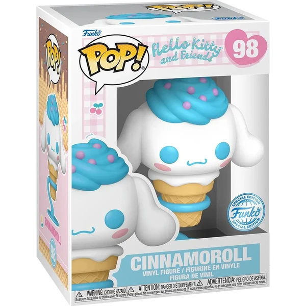 Funko POP! #98 Sanrio: Hello Kitty - Cinnamoroll Ice Cream Cone - Funko POP! - Obrázek QKCG000N01
