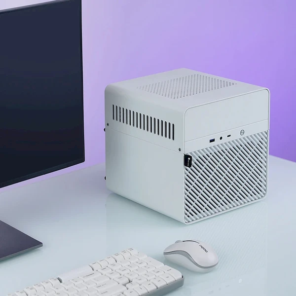 Jonsbo N2 Mini-ITX bílá - Počítačové skříně - Obrázek QKUD000K01