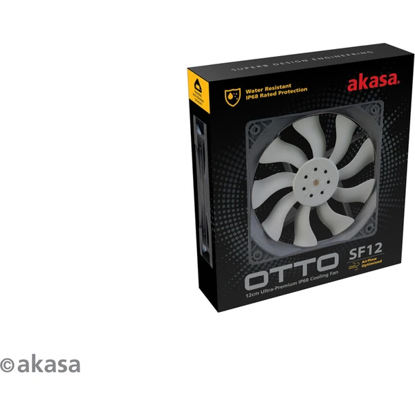 Akasa OTTO SF12, 120mm, šedá - Ventilátory pro PC - Obrázek QM4X600301