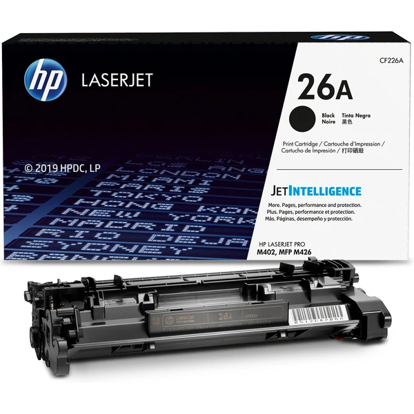 HP CF226A č. 26A Černá originální - Tonery - Obrázek QMOE300401