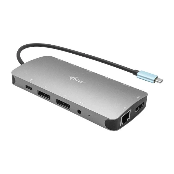 i-tec USB-C Metal Nano 3x Display Docking Station + Power Deli - Dokovací stanice - Obrázek QMPN200401