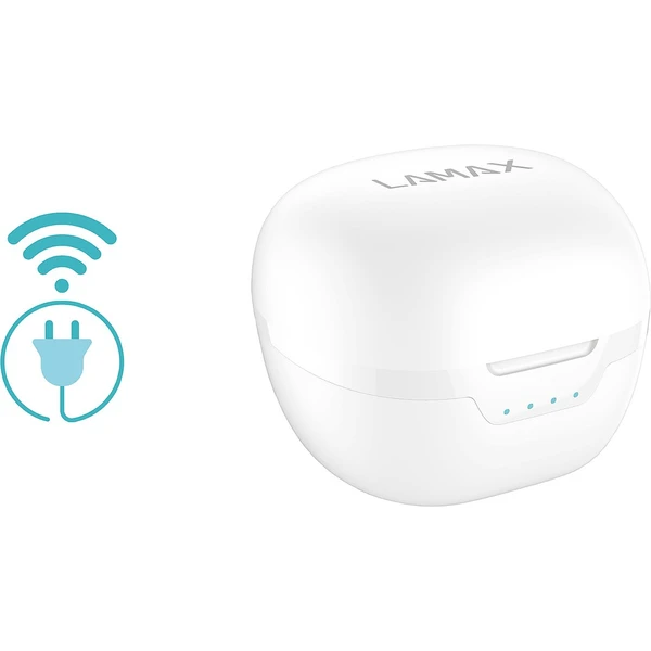 LAMAX Dots2 Wireless Charging bílá - Sluchátka - Obrázek QMSS600301