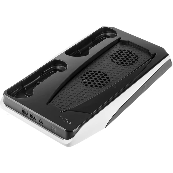 FIXED nabíjecí stanice s chlazením pro PlayStation 5 a DualSense černá - Dokovací stanice - Obrázek QN1A700301