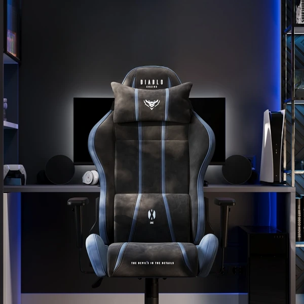 Diablo X-One 2.0 Normal Size herní židle nočně modrá - Židle - Obrázek QN2G000K01
