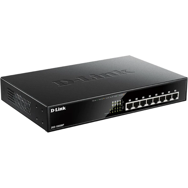 D-Link DGS-1008MP PoE switch - Switche - Obrázek QNCZ000501