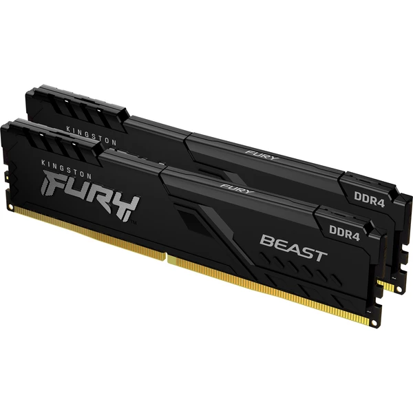 Kingston FURY Beast 16GB 3600MHz DDR4 CL17 DIMM (2x8GB) Black - Operační paměti - Hlavní obrázek