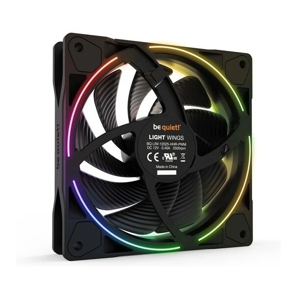 Be quiet! LIGHT WINGS high-speed 120mm - Ventilátory pro PC - Obrázek QNUG300401