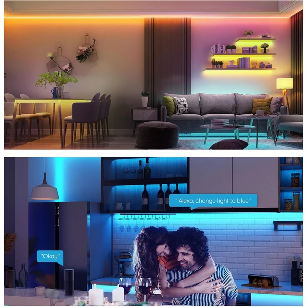 Govee WiFi RGB Smart LED pásek 10m - LED pásky - Obrázek QPKK000K01