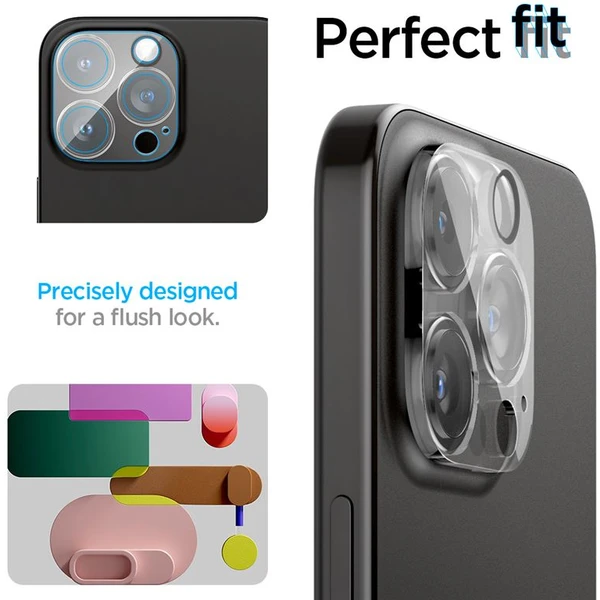 Spigen Glass tR Optik 2 Pack skla iPhone 16 Pro/16 Pro Max/15 Pro/15 Pro Max/14 Pro/14 Pro Max - Ochranné folie a skla - Obrázek QQ09000601