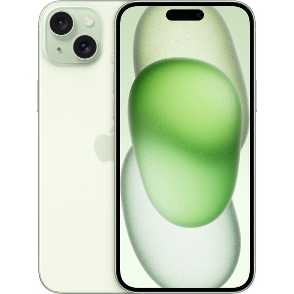 Apple iPhone 15 Plus 512GB - zelený - MU1Q3SX/A