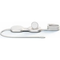 ZENS USB C-C Pro 3 MagSafe/Qi2 3v1 nabíječka s USB-C kabelem (140W) bílá - Nabíječky