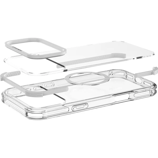 Cubenest MagPro Strong Guard MagSafe kryt iPhone 17 Pro Max bílý - Pouzdra - Obrázek QQBK000K01