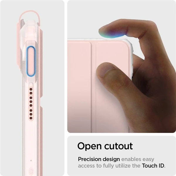 Spigen Ultra Hybrid Pro pouzdro iPad Air 10.9" (22/20), Air 11" (24/25/26) růžově zlaté - Pouzdra - Obrázek QRC5000L01
