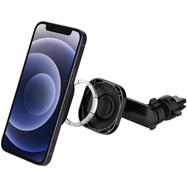 Spigen OneTap Magnetic Car Mount Vent for MagSafe držák do auta černý - Držáky - Obrázek QRFHF00101