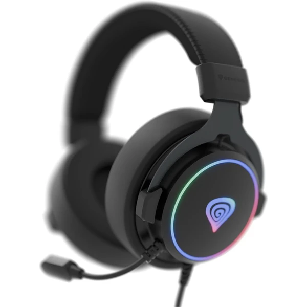 Genesis NEON 764 headset černý - Sluchátka - Obrázek QRSE000K01