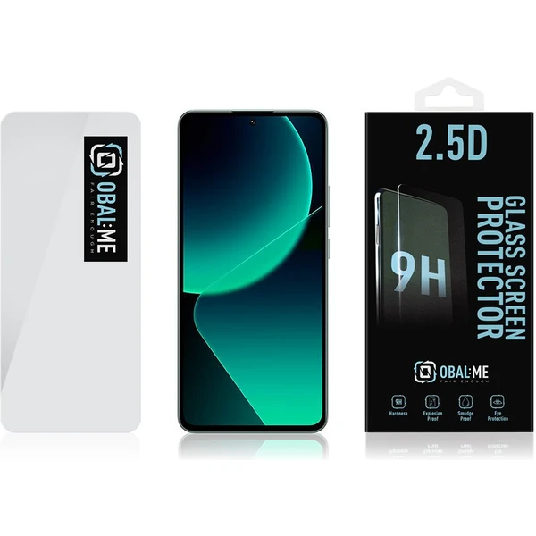 OBAL:ME 2.5D Tvrzené Sklo pro Xiaomi 13T čiré - Ochranné folie a skla - Obrázek QRX3000P01